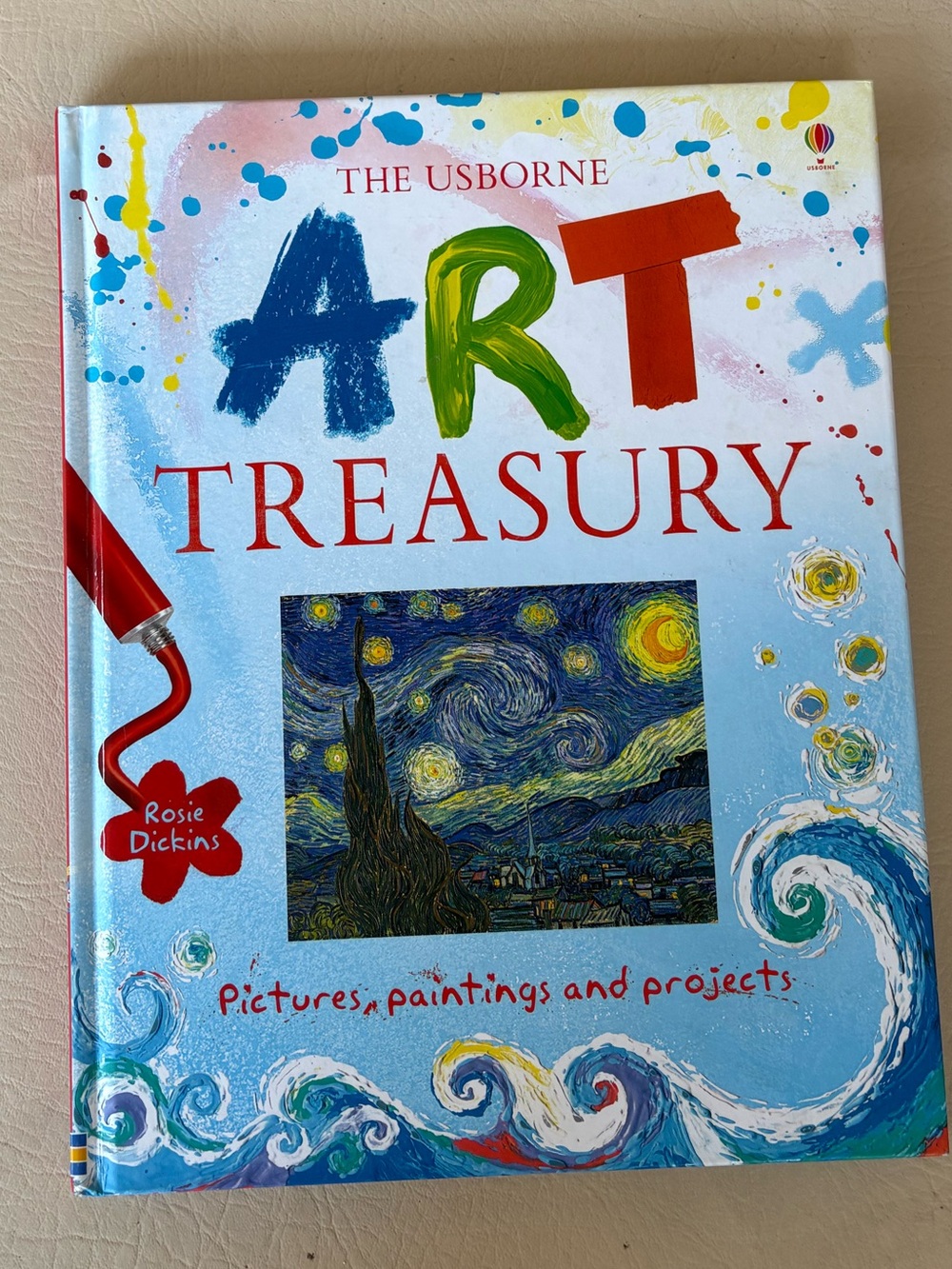 The Usborne ART treasury book